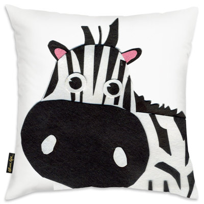 Coussin Olivel's Easel Home Zebra