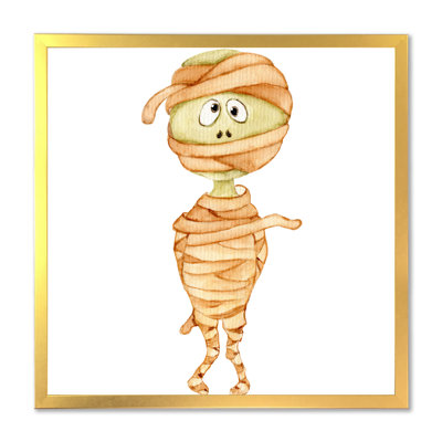 " Mummy Cartoon " Painting Print