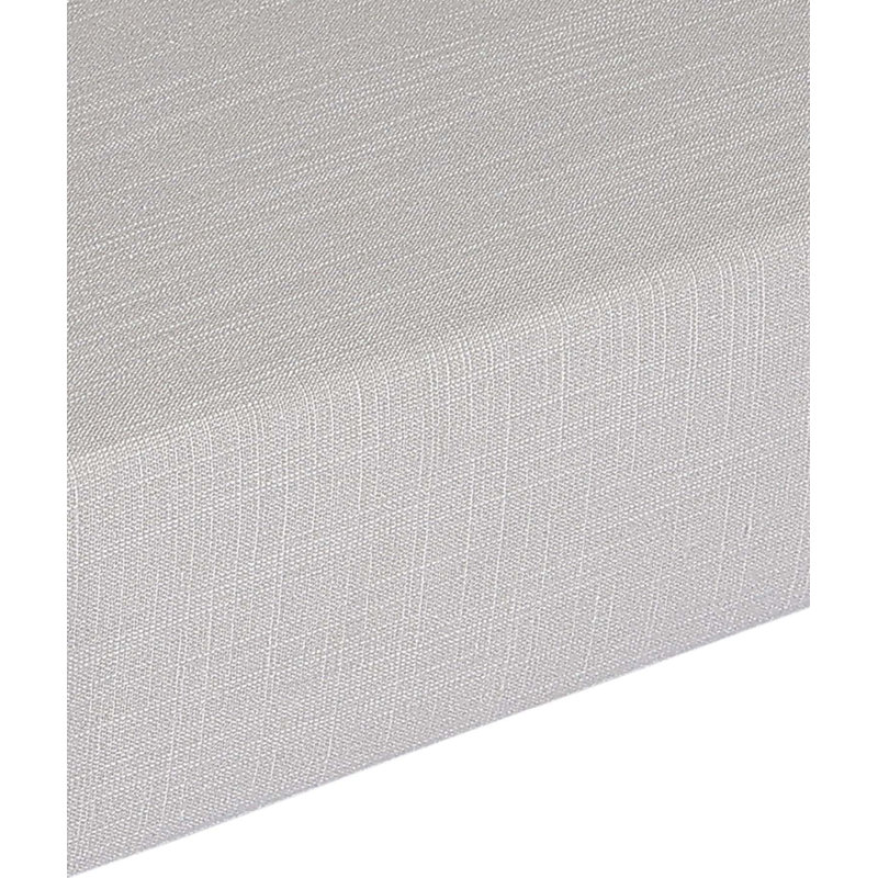 Light Gray 100% Cotton Quilt Cover Set, Twin Size | Includes Duvet Cover 63 x 87, Fitted Sheet 39 x 79 + 11.8, Pillowcase 20 x 28 | 240 Thread Count, Button Closure, Machine Washable, Soft & Durable