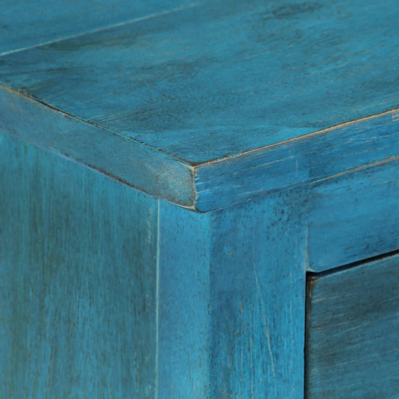 Morwenna 40cm W Solid Wood Bedside Table