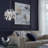 Ailis 12 - Light Dimmable Sphere Chandelier-70674970-16376662