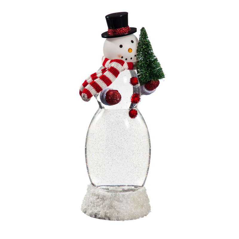 Décoration de table Spinning Water Snowman