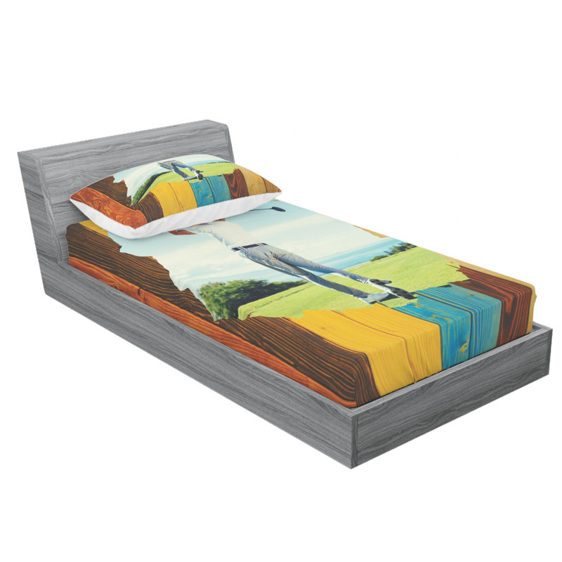 Microfiber Sheet Set, Twin XL Sheet Set + Fitted Sheet + 1 Pillowcase