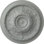 Médaillon de plafond genévrier Endurathane, 36 po x P 1 1/2 po (pour auvents jusqu'à 7 po), finition or riche peinte à la main