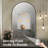 LED Bathroom Mirror with Lights, Arched Lighted Vanity Mirror with Anti-Fog, 3 Colors Temperature, Memory Function,Dimmable-926153685-926153687