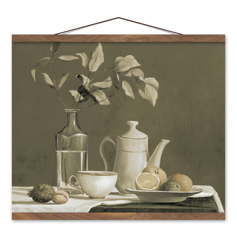 Reproduction suspendue antique sur toile