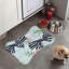 Tapis noir à rayures noires - 1 pièce