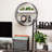 Mind Reader Circular Floating Shelves, Wall Decor, Accent Shelf, Office, Bathroom, Metal Mesh, 18"L x 4"W x 18"H-112008537