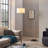 Debbye 77'' Chrome Arched Floor Lamp