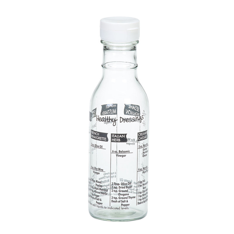 Glass Dressing Bottle