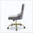 Faux Alpaca Wide Seat Office Chair,Includes Adjustable And Swivel Functions-1119876930
