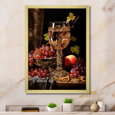 «Judaism Kiddushs Glow I», reproduction sur toile