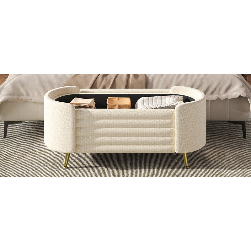 Repose-pieds Modern, Beige