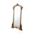 French retro arched carved floor-length mirror