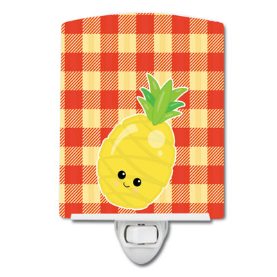 Éclairage de nuit en céramique d’ananas