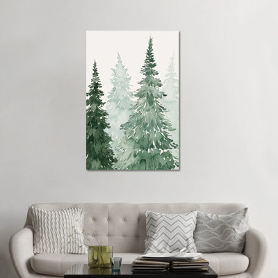 Winter Washed Coppice II- Gallery-Wrapped Canvas Giclée