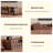 Modern Nut-Brown Solid Wood TV Stands-788152493