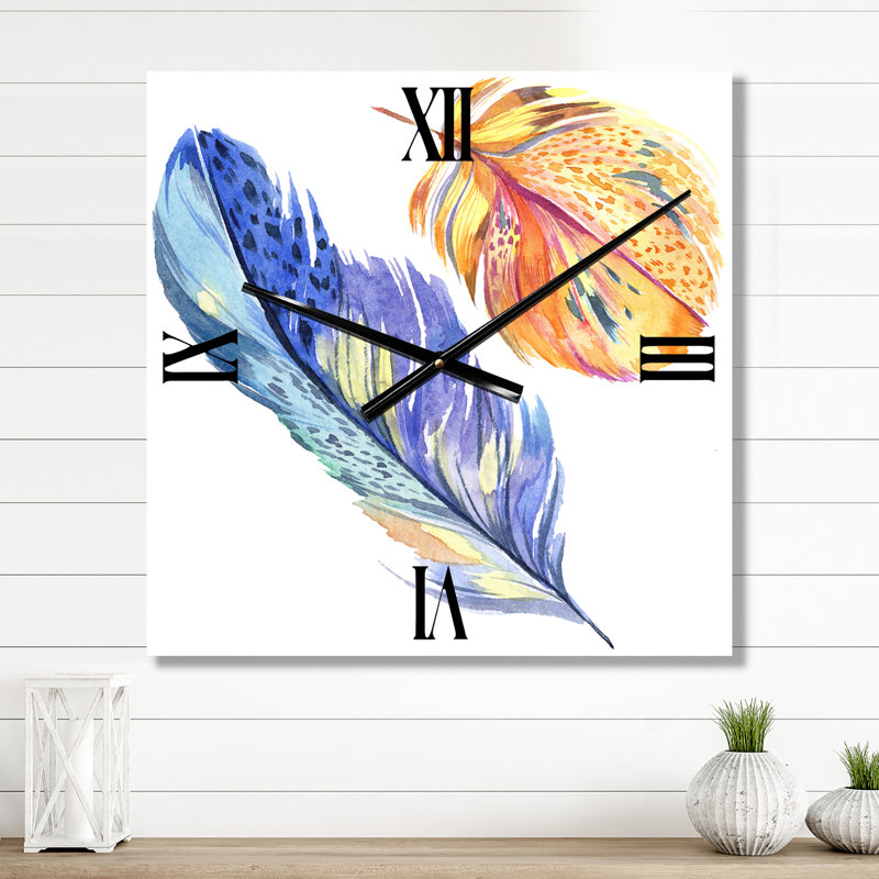 Horloge murale oiseau, Très grand