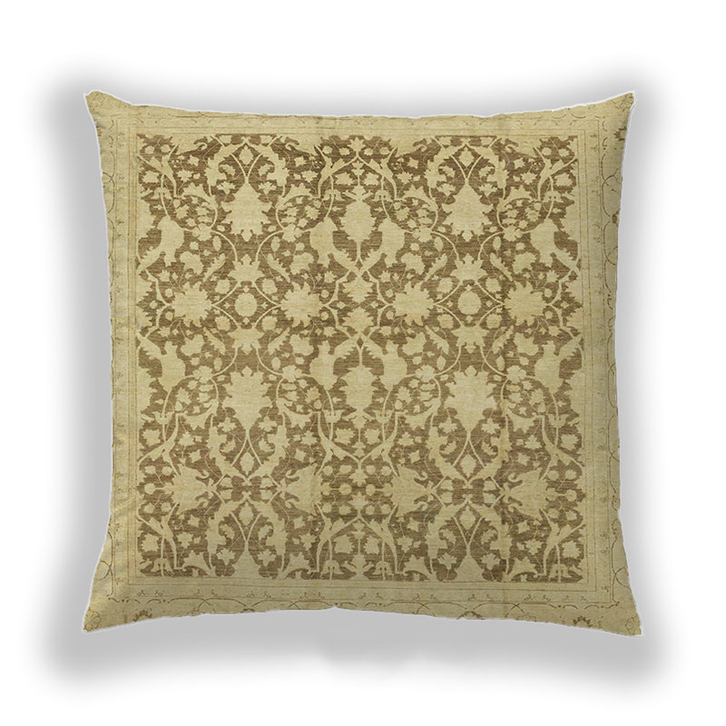 Coussin décoratif abstrait 2497, Microsuède