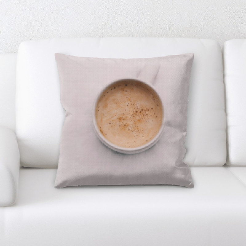 Microsuede Throw Pillow