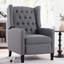 Fauteuil à oreilles inclinable manuel, fauteuil à oreilles larges Margheoala-779473770