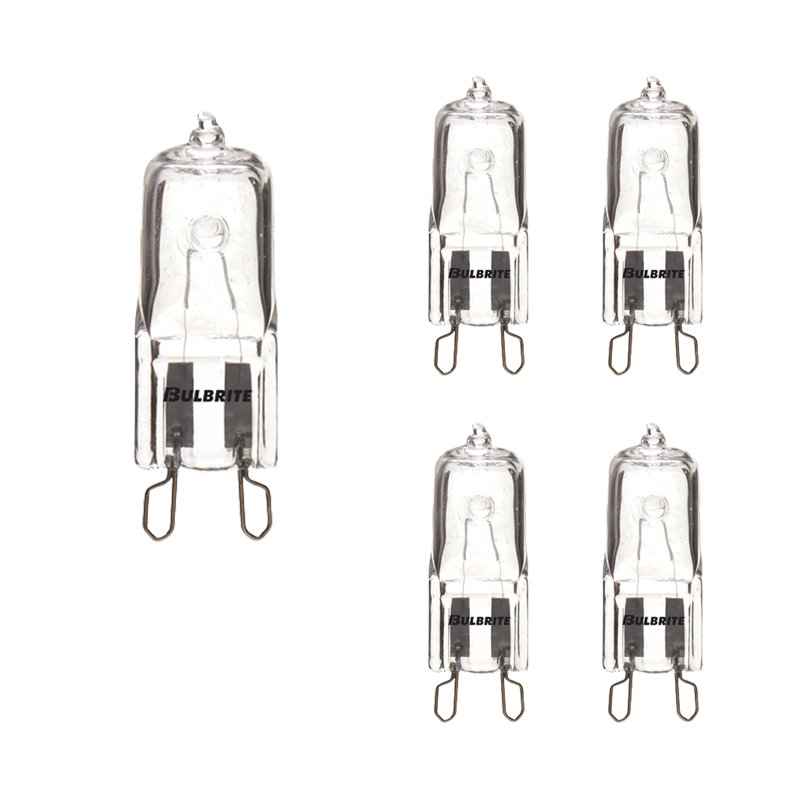 G9 ampoule halogène à ampoule à intensité variable, 75W, 1300