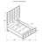 Modern Elegant Design Flat bed-2107289152