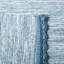 Tapis bleu en coton tissé à plat à la main Mohnton-23025285