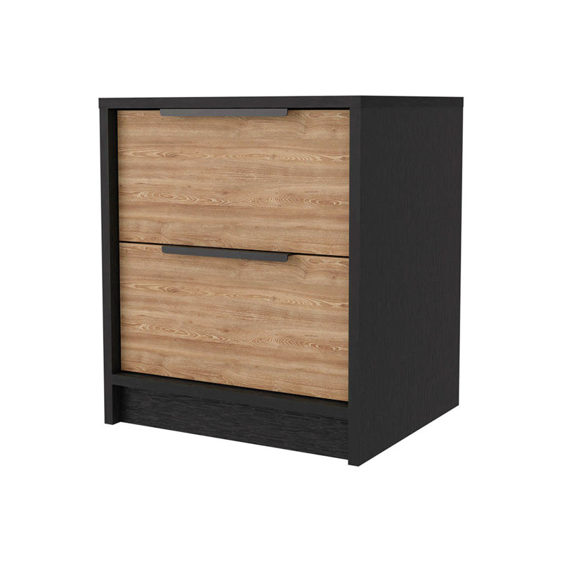 Nightstand, Two Large Drawers