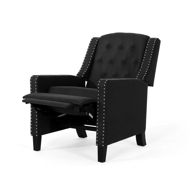 Fauteuil en tissu gris foncé Classic, Gris foncé