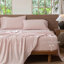 Drap-housse MooMee 100% coton lavé extra profond-107672076-107672082