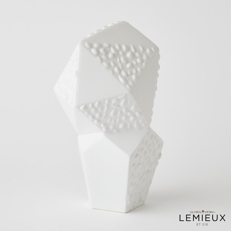 Les Facettes Sculpture, Matte White