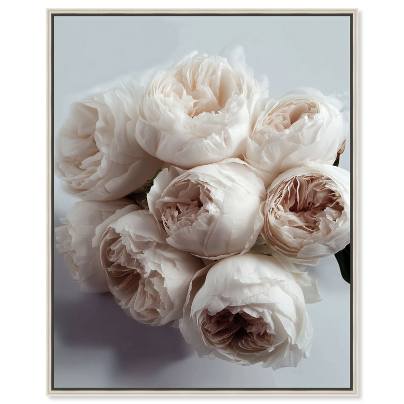 Ember In Snow II Print by Oliver Gal, 37"H x 46"W, Silver Floater Frame