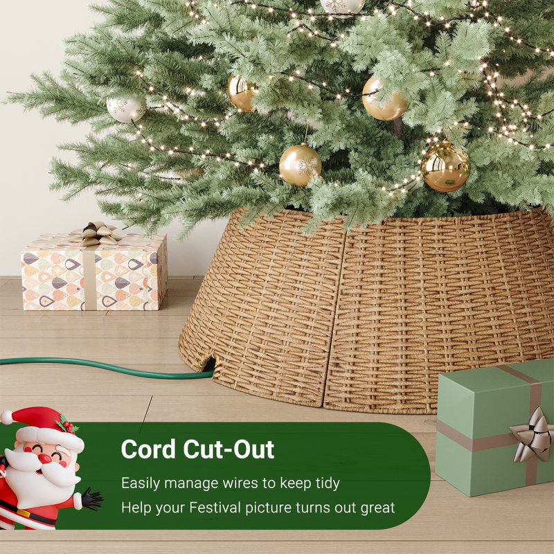 Plastic Tree Collar, Natural