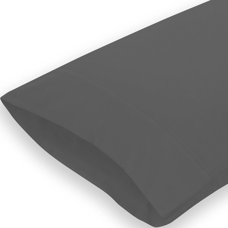Royale Linens Standard Pillowcase Set of 2 | Bed Pillow Cover | Pillowcases | Brushed Microfiber Wrinkle & Fade Resistant | Soft & Cozy| Standard Size Pillow Case STD