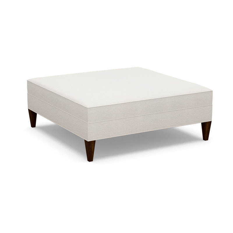 Square Ottoman, 9637-51, Walnut