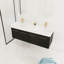 Meuble-lavabo mural 60 po avec lavabo
