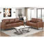 54 " Faux Leather Loveseat