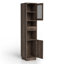 Bibliothèque Milton avec tablettes ouvertes et armoire Milton-69157791