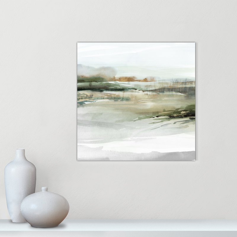 «Prologue II» par Isabelle Z, Sans cadre, l 24 po x H 24 po, Toile tendue