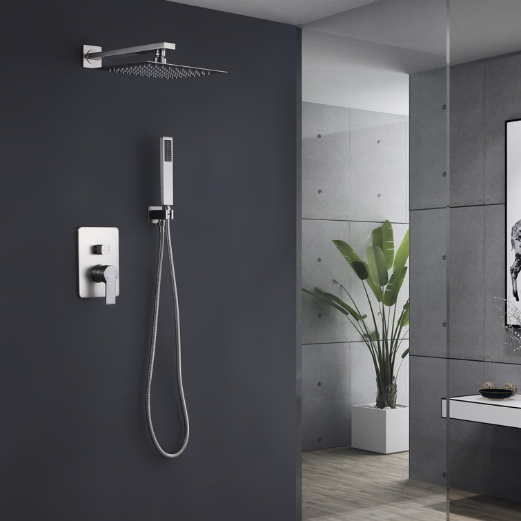 Système de douche complet avec valve brute