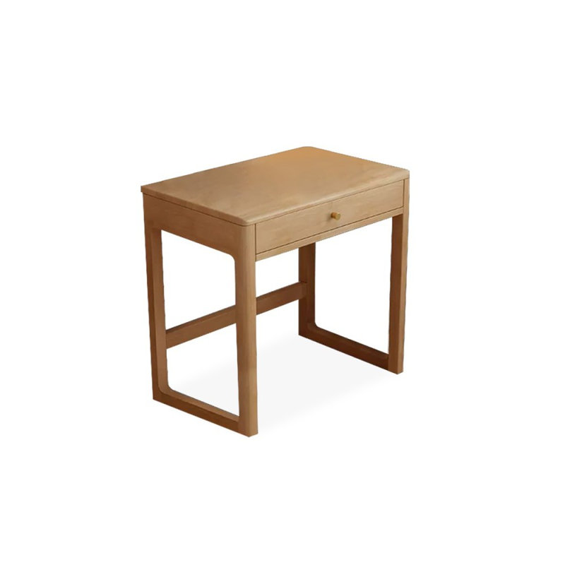 Bureaux rectangulaires en bois massif, Burlywood, H 29,53 po x l 27,56 po x P 19,69 po