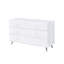 Commode blanche à 6 tiroirs