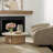Jago Round Marble Top Coffee Table-132817671