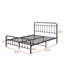 Base de lit plateforme de style victorien-117790071