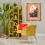 «Terracotta Boho Window», art mural encadré flottant noir par Nataly White-1743655097-1743655099