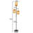 72'' Boho Style Tree-Shaped Rattan Floor Lamp
