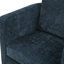 Fauteuil demi-tonneau pivotant bleu marine-1752535375