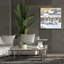  «Geese At The Farmyard» par Elle Media Group, art mural sur toile, 37 po x 37 po