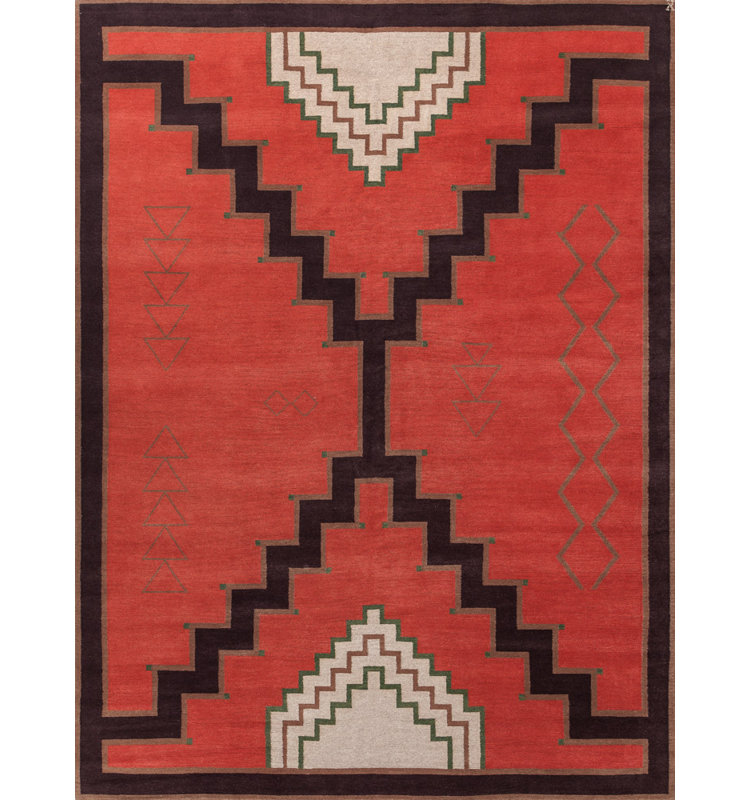 Mesa Wool Southwestern Area Rug, Rectangle 8' x 10'